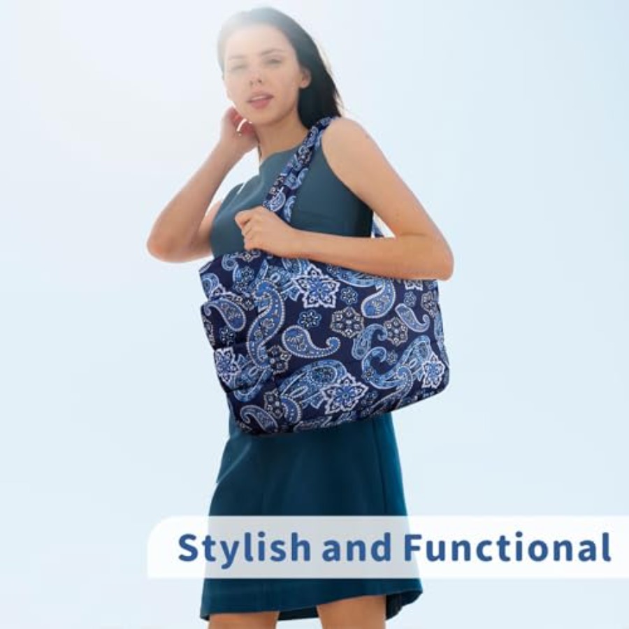 TOPDesign Puffer Tote Bag for  – Women Bags For Women recenzja i cena